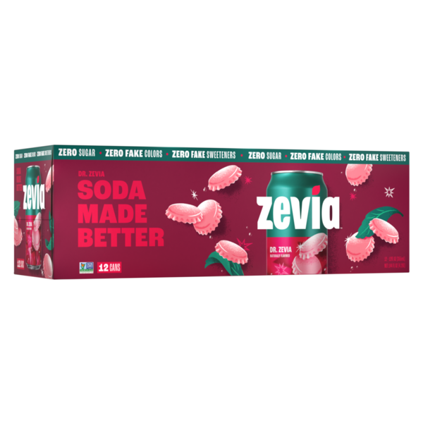 Zevia Zero Sugar Dr. Z Soda 12 - 12 fl oz Cans