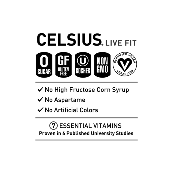 CELSIUS Sparkling Mango Passionfruit, Energy Drink