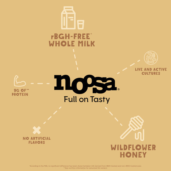Noosa Apple Caramel Mix-Ins Yoghurt