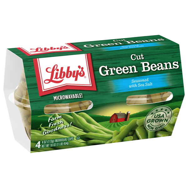 Libby's Cut Green Beans Lightly Seasoned with Sea Salt