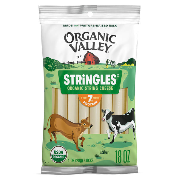 Organic Valley® Stringles Organic Mozzarella Cheese Sticks