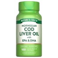 Nature's Truth Norwegian Cod Liver Oil Softgels️
