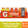 Gatorade Thirst Quencher, Lemon Lime, Fruit Punch, Orange, 18 Pack
