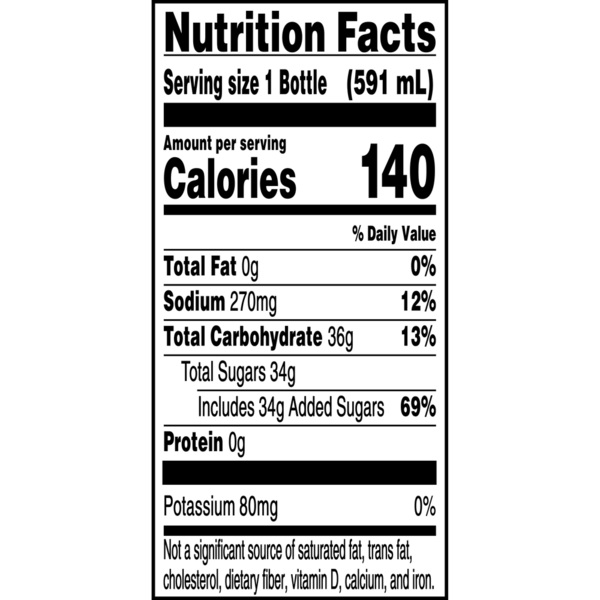 Gatorade Thirst Quencher Orange 20 Fl Oz