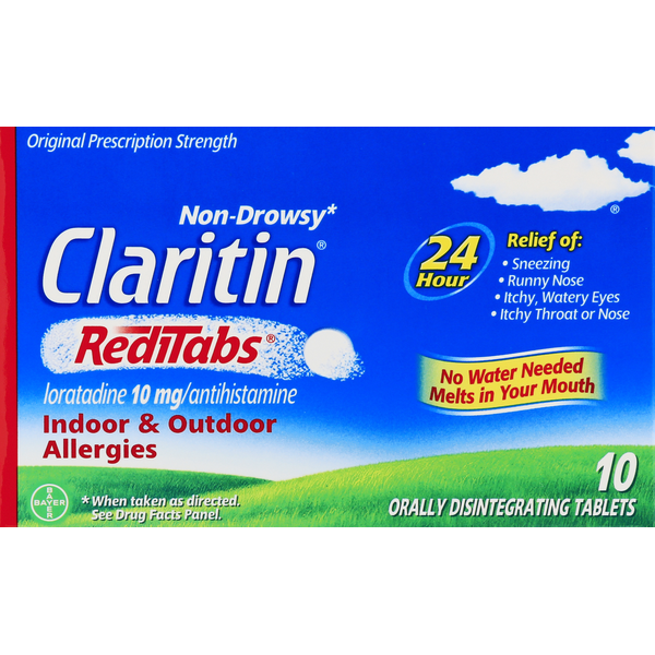 Claritin 24 Hour Non-Drowsy Allergy RediTabs