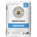 King Arthur Baking Company 100% Organic Unbleached Bread Flour, Non-GMO Project Verified, No Preservatives