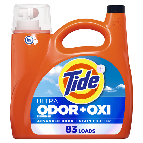 Tide Ultra Odor Defense Plus Oxi Liquid Laundry Detergent