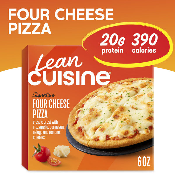 Lean Cuisine Protein Kick Four Cheese Pizza