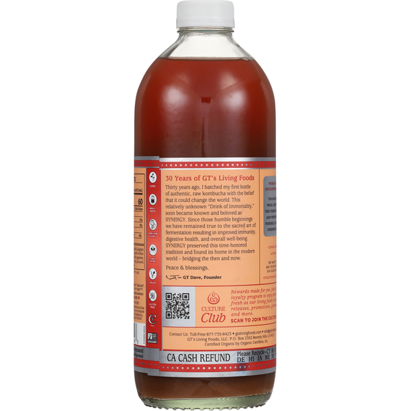 Synergy Strawberry Serenity Kombucha