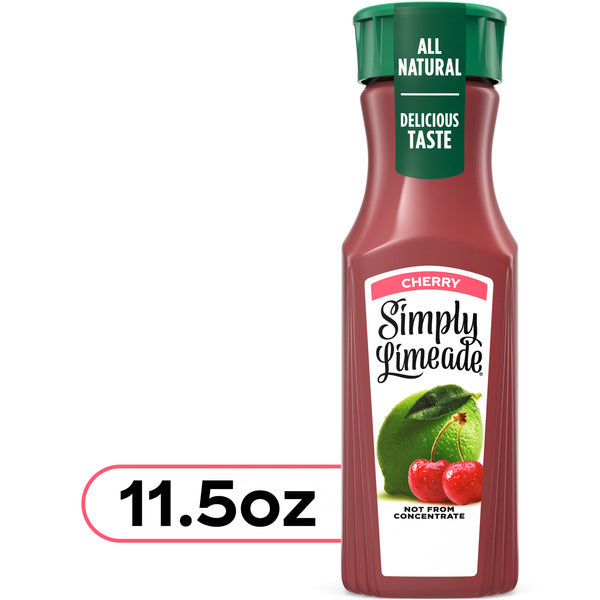 Simply Limeade with Cherry Juice Drink Bottle