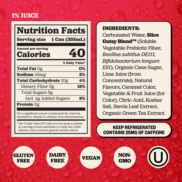 Slice Classic Cola Healthy Soda