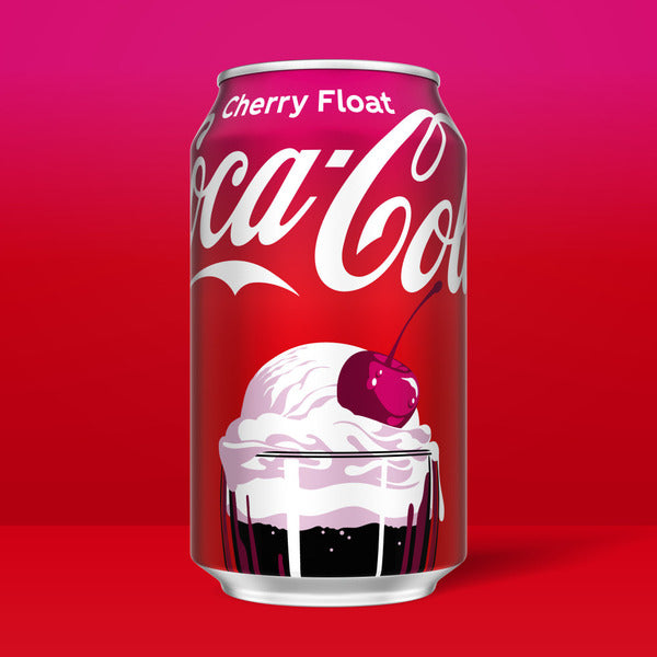 Coca-Cola Cherry Float Soda Cans