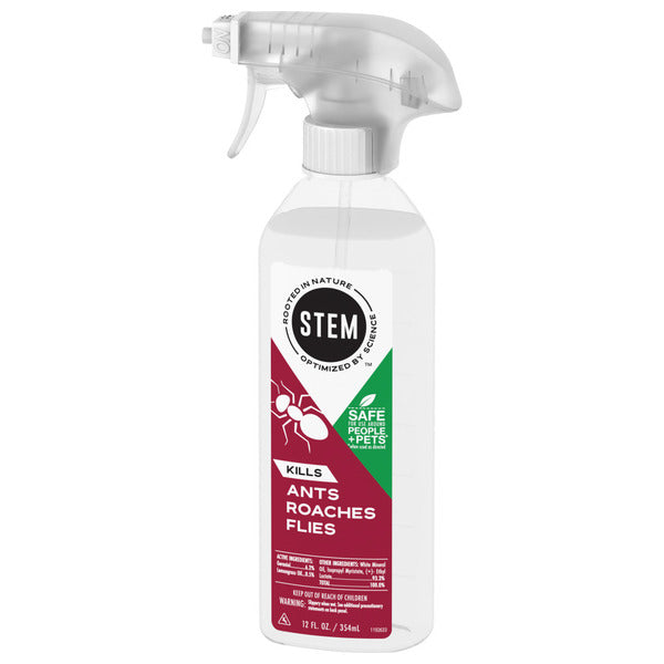 Stem Kills Ants, Roaches and Flies Bug Spray, plant-based active ingredient