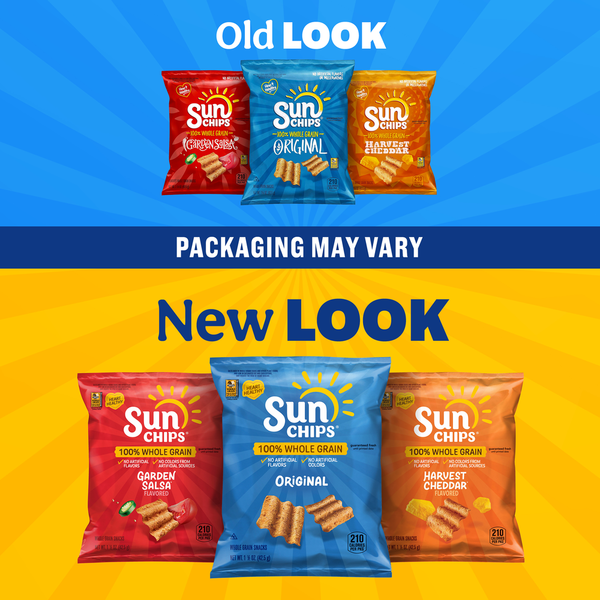 Sun Chips Flavored Whole Grain Snacks, French Onion
