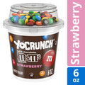 YoCrunch Strawberry Lowfat Yogurt with M&M's