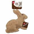 SPOT Dura-fused Leather & Jute Rabbit Dog Toy️