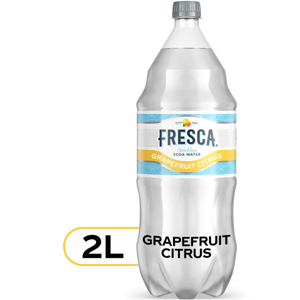 Fresca Grapefruit Citrus Sparkling Soda Water Bottles