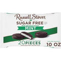 Russell Stover Sugar Free Dark Chocolate Mint Patties Candy