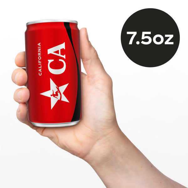 Coca Cola Zero Sugar Soda Fridge Pack Mini Cans