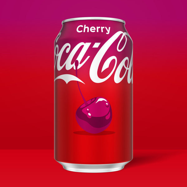 Coca-Cola Cherry Soda Cans