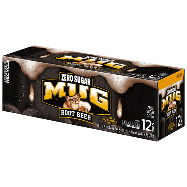 Mug Mug Zero Sugar Soda Root Beer Can