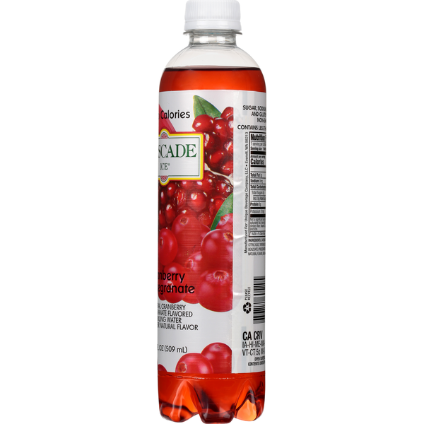 Cascade Ice Sparkling Water, Cranberry Pomegranate
