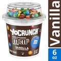 YoCrunch Vanilla Lowfat Yogurt with M&M's