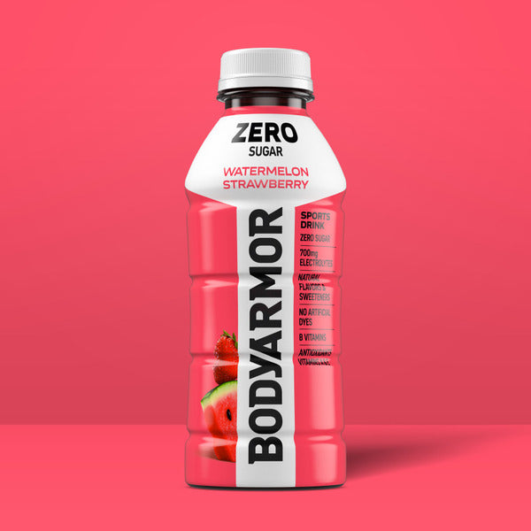 BODYARMOR Zero Sugar Watermelon Strawberry Sports Drink Bottle