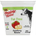 Prairie Farms Yogurt, Fat Free, Strawberry Banana,...
️