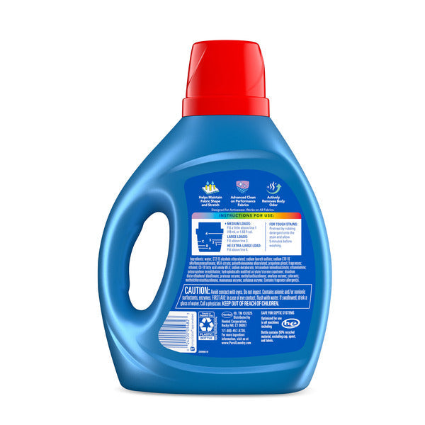 Persil Activewear Clean Liquid Laundry Detergent, 84 fl oz, 50 Loads