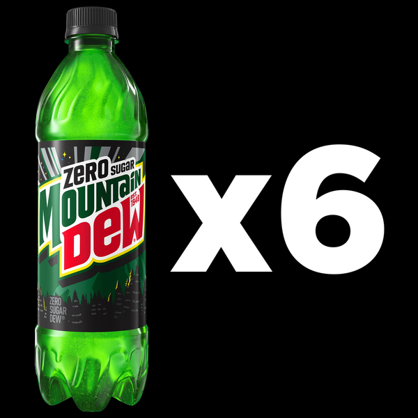 Mountain Dew Zero Sugar Soda Pop