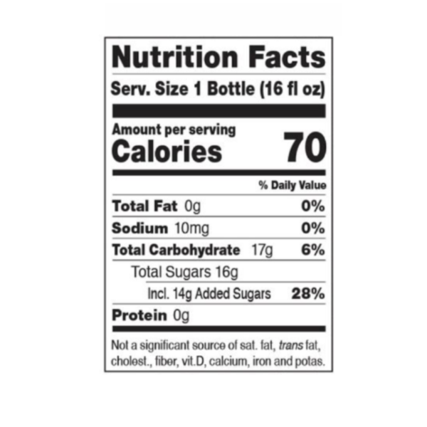 Eat the Change Just Ice Tea Orange Mango Herbal Fusion Ice Tea