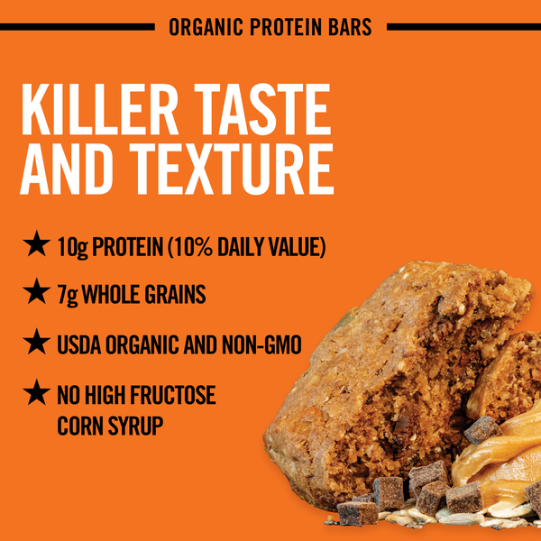 Dave's Killer Bread Amped-Up Peanut Butter Chocolate Chunk Organic Protein Bars