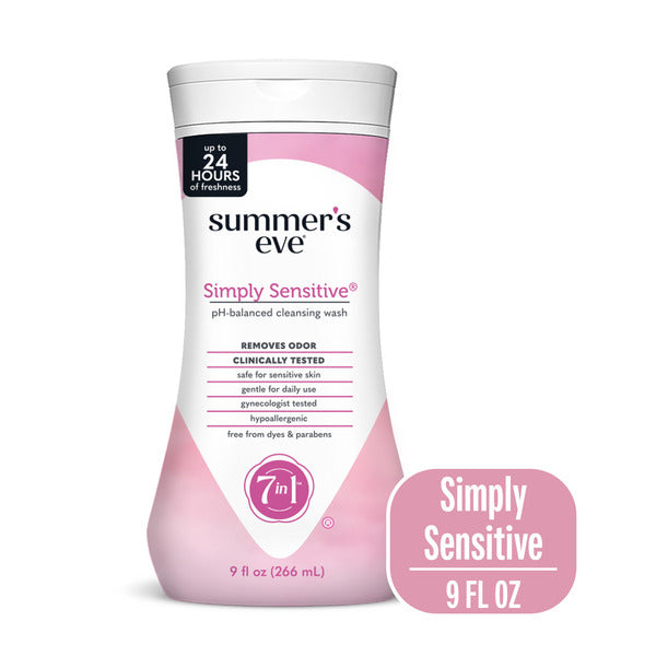Summer's Eve Feminine Cleansing Wash, Simply Sensitive