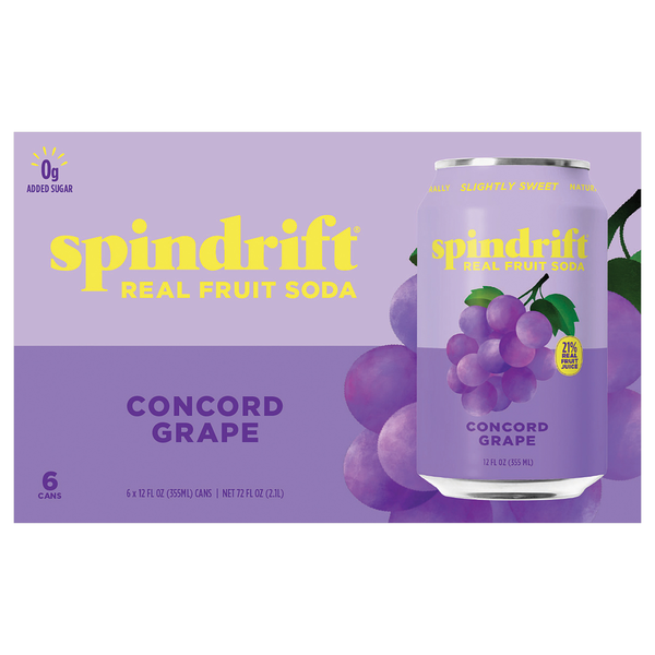 Spindrift Concord Grape Soda