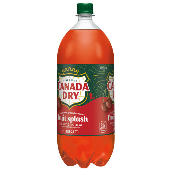 Canada Dry Fruit Splash Cherry Ginger Ale