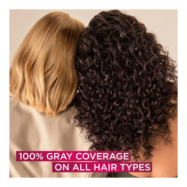L'Oreal Creme Permanent Triple Care Hair Color, 4 Dark Brown