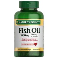 Nature's Bounty Fish Oil Rapid Release Softgels️