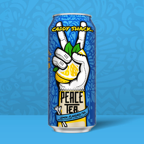 Peace Tea Caddy Shack Lemon-Flavored Iced Tea Can