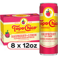 Topo Chico Sabores Raspberry with Lemon Sparkling Water Cans