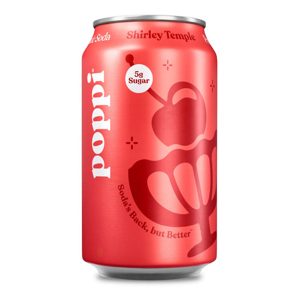 poppi  Shirley Temple Prebiotic Soda