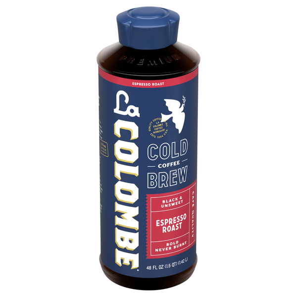 La Colombe Cold Brew Espresso Roast Black & Unsweet Coffee