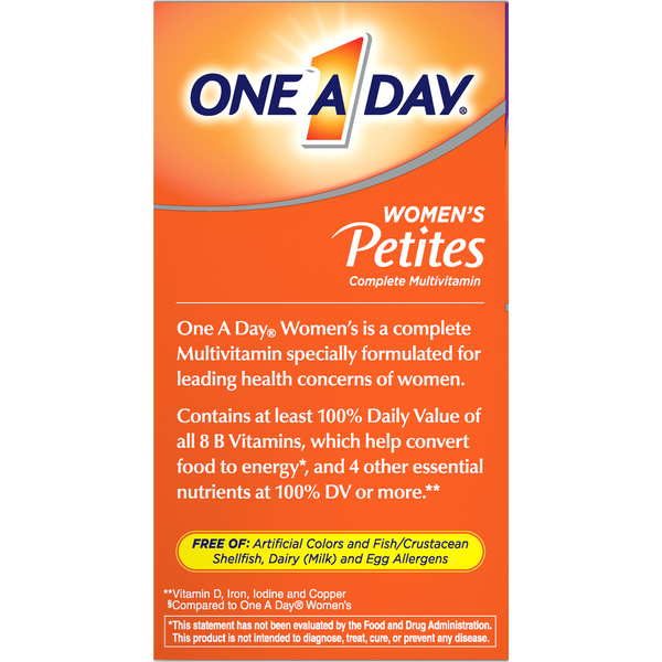 One A Day Complete Multivitamin, Women's, Petites, Tablets