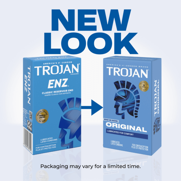 Trojan Original Latex Lubricated Condoms For Men