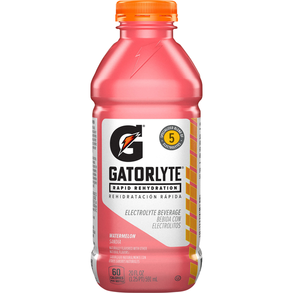 Gatorade Rapid Rehydration Electrolyte Beverage Watermelon 20 Fl Oz