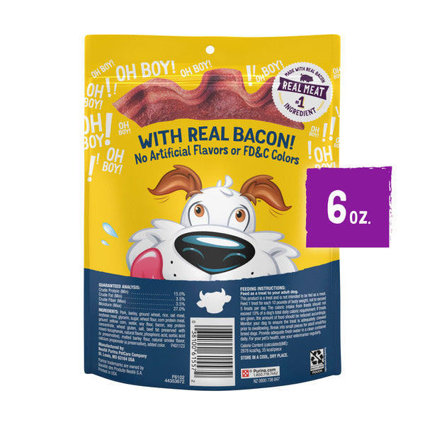 Purina Beggin' Strips With Real Meat Dog Treats With Bacon and Beef Flavors