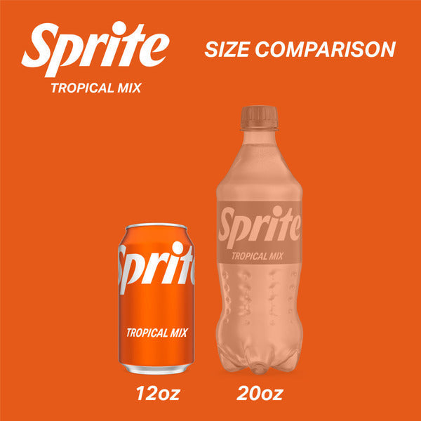 Sprite Tropical Mix Fridge Pack Cans