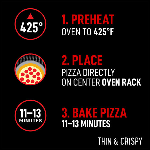 Red Baron Pepperoni Thin Crust Frozen Pizza