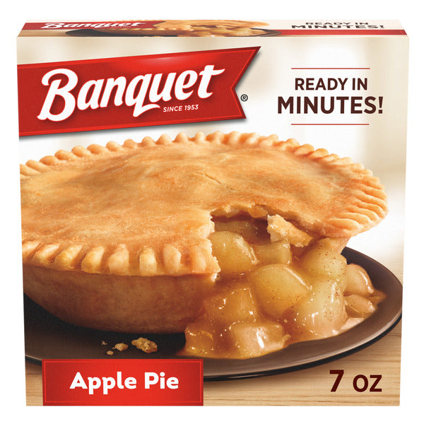 Banquet Apple Pie, Frozen Dessert