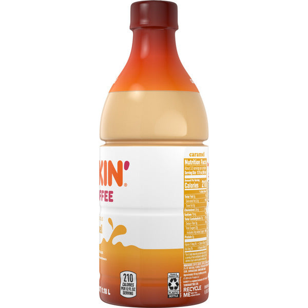 Dunkin' Caramel Iced Coffee Bottle